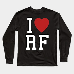 I Love Ray Fisher Long Sleeve T-Shirt